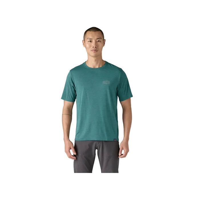 Patagonia Capilene® Cool Daily Graphic Shirt Strataspire: Wetland Blue X-Dye