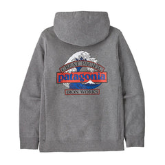 Patagonia Great Waves Uprisal Hoody Gravel Heather