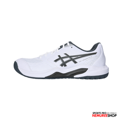 ASICS PickleBall Shoes GEL - DEDICATE 9 PICKLEBALL (WHITE/GUNMETAL) - Nemuree Shop - Online Sports Store