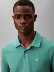Piqué Polo in Wild Green