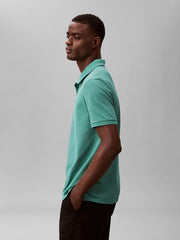 Piqué Polo in Wild Green