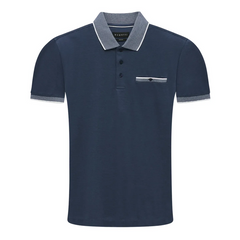 Pocket Polo in Navy