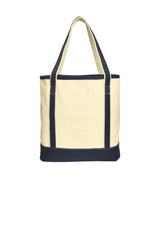 Port Authority Large Cotton Canvas Boat Tote
