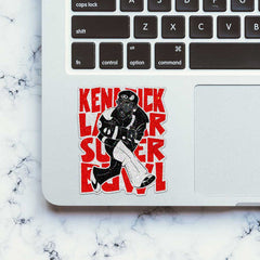 Rapper Big Game Moment Glitter Sticker - Glitter Stickers | STICK IT UP