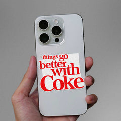Refreshing Cola Fizz Glitter Sticker - Glitter Stickers | STICK IT UP