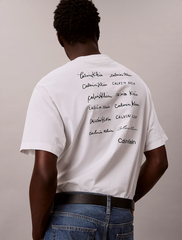 Relaxed Script Logo T-shirt in White