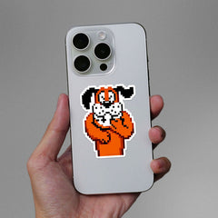 Retro Duck Shooter Sticker - Stickers | STICK IT UP