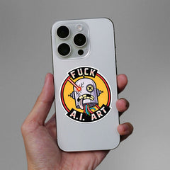 Robot Art Sticker - Stickers | STICK IT UP