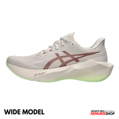 ASICS Running Shoes NOVABLAST 6 WIDE (ROSE DUST/ILLUMINATE YELLOW)