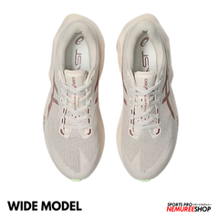ASICS Running Shoes NOVABLAST 6 WIDE (ROSE DUST/ILLUMINATE YELLOW)