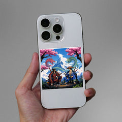 Samurai Group Art Sticker - Stickers | STICK IT UP