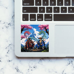 Samurai Group Art Sticker - Stickers | STICK IT UP