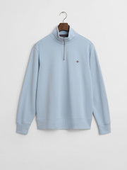 Shield Half-Zip Sweatshirt in Blue