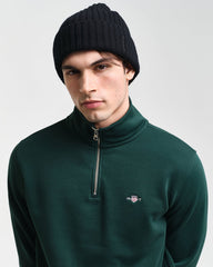 Shield Half-Zip Sweatshirt in Green