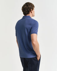 Shield Piqué Polo in Dusty