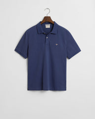 Shield Piqué Polo in Dusty