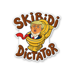 Skibidi Dictator Sticker - Stickers | STICK IT UP