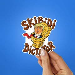Skibidi Dictator Sticker - Stickers | STICK IT UP