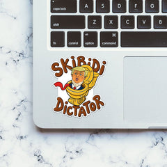 Skibidi Dictator Sticker - Stickers | STICK IT UP