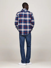 Tartan Oxford Shirt in Indigo
