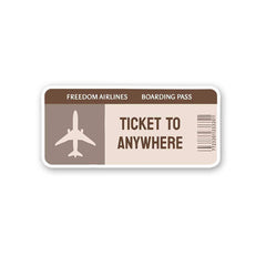 Ticket Sticker - Stickers | STICK IT UP