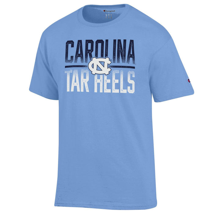 UNC Champion Faded Bars S/S Tee