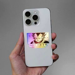 Vegeta Destruction God Holographic Sticker - Holographic stickers | STICK IT UP