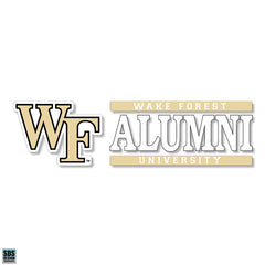 Wake Forest Alumni Vinyl Decal