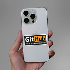 Where I Push My Code Sticker - Stickers | STICK IT UP