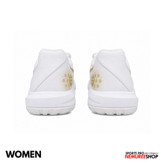 ASICS Women's Pickleball Shoes GEL - DEDICATE 9 PICKLEBALL (WHITE/CHAMPAGNE) - Nemuree Shop - Online Sports Store