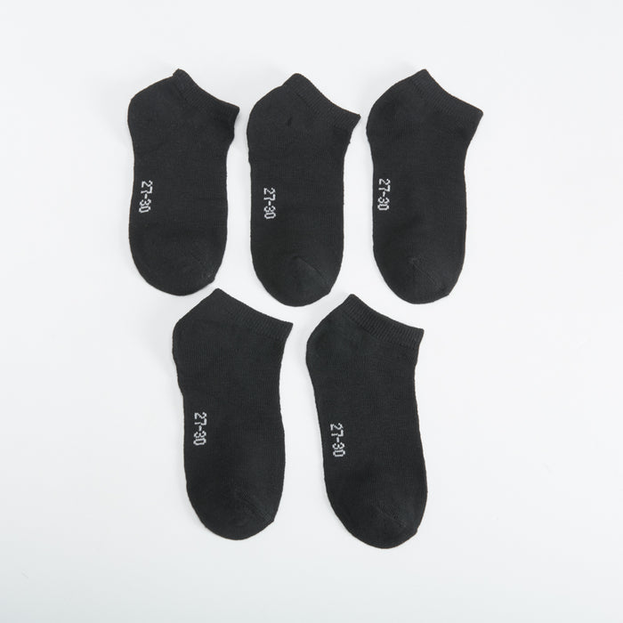 Pack 5 calcetines invisibles niño MKL