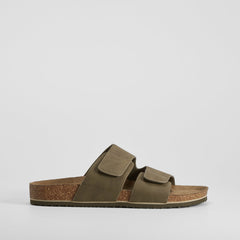 Sandalia bio velcros kaki NYC