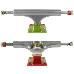Ace AF1 Anodized Polished/ Rasta Trucks (Set)