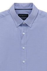 All Over Patterned Shirt in Blue