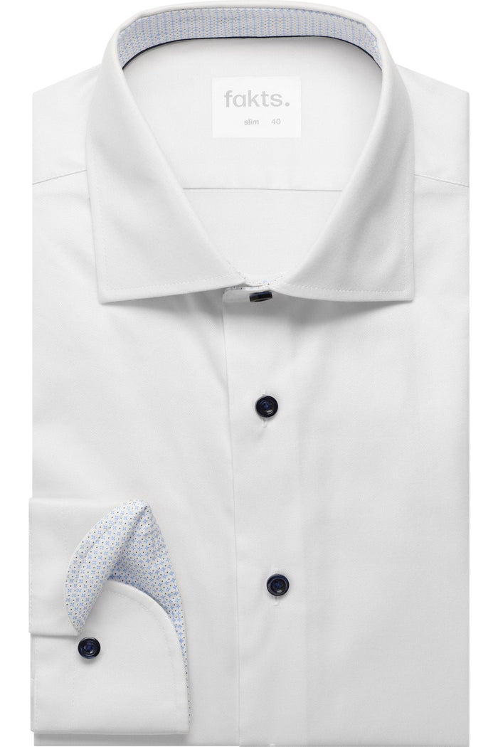 Busy Slim Fit Shirt in White