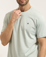 Classic Monogram Tee in Pale Meadow