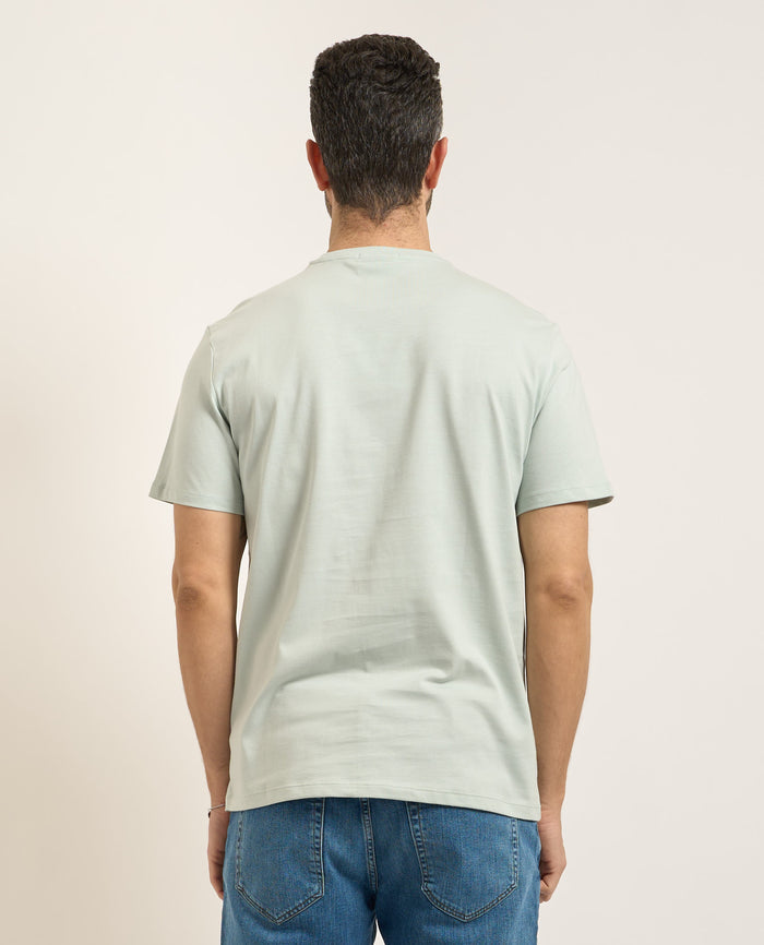 Classic Monogram Tee in Pale Meadow