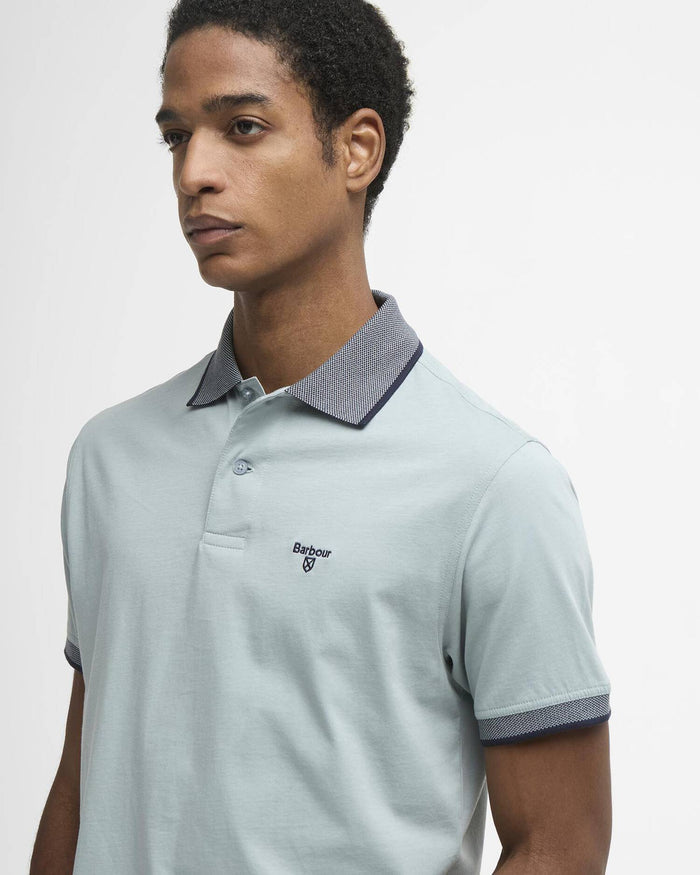 Cornsay Polo in Slate