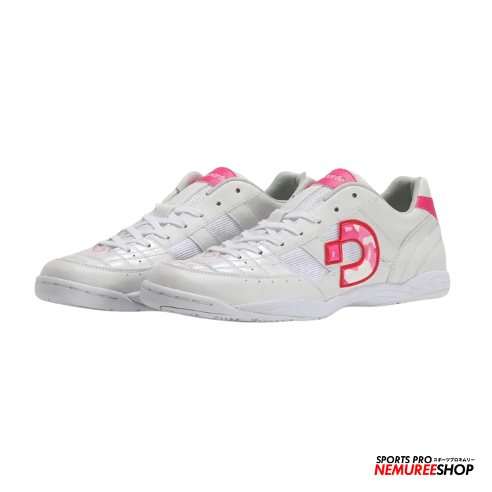 DESPORTE Futsal Shoes RIO KI2 (PEARL WHITE/MAGENTA PINK)