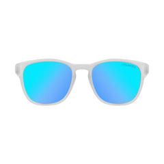 Dirty Dog Lit Crystal Grey Ice Blue polarised sunglasses front view