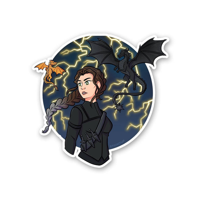 Dragon Queen Sticker - Stickers | STICK IT UP