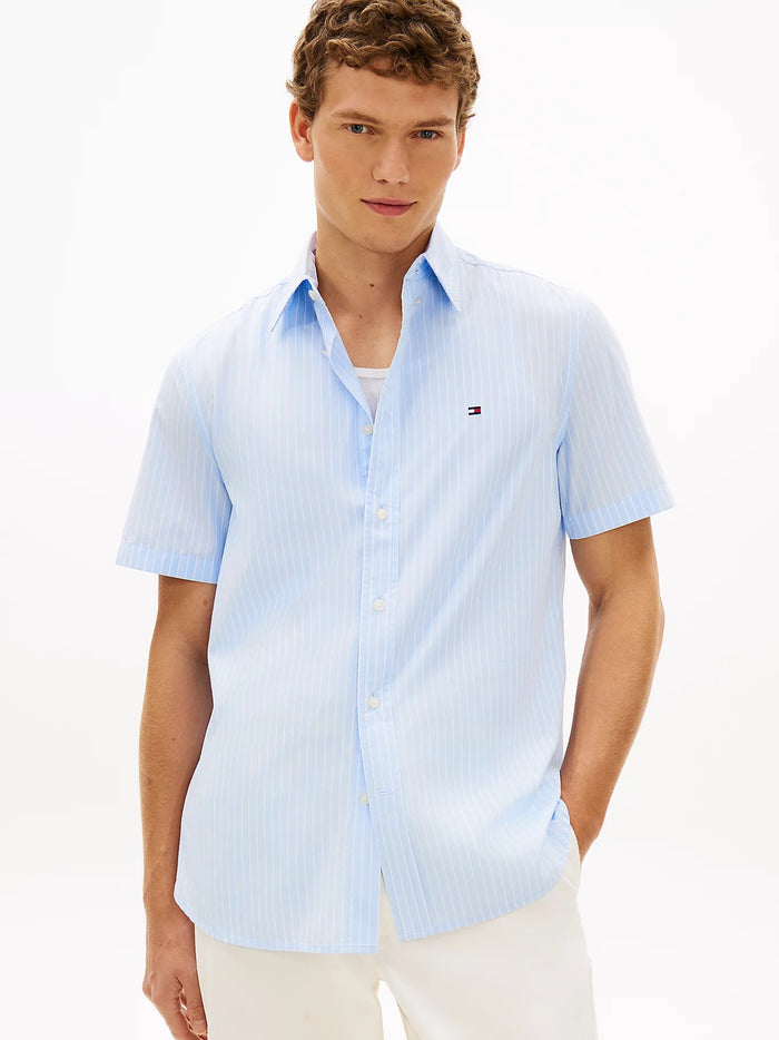 Flex Short Sleeve Shirt in Sweet Blue