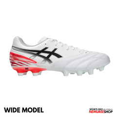 ASICS Football Shoes DS LIGHT ADVANCE WIDE (WHITE/FLASH RED)