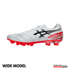 ASICS Football Shoes DS LIGHT PRO WIDE (WHITE/FLASH RED)