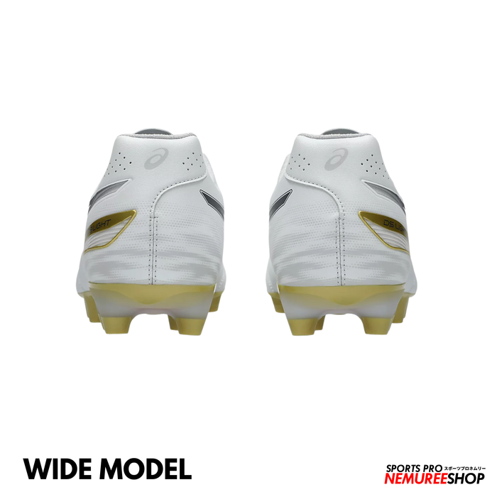 ASICS Football Shoes DS LIGHT PRO WIDE (WHITE/MIDNIGHT)