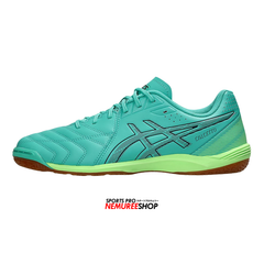 ASICS Futsal Shoes CALCETTO WD 9 (AURORA GREEN / MIDNIGHT) - Nemuree Shop - Online Sports Store