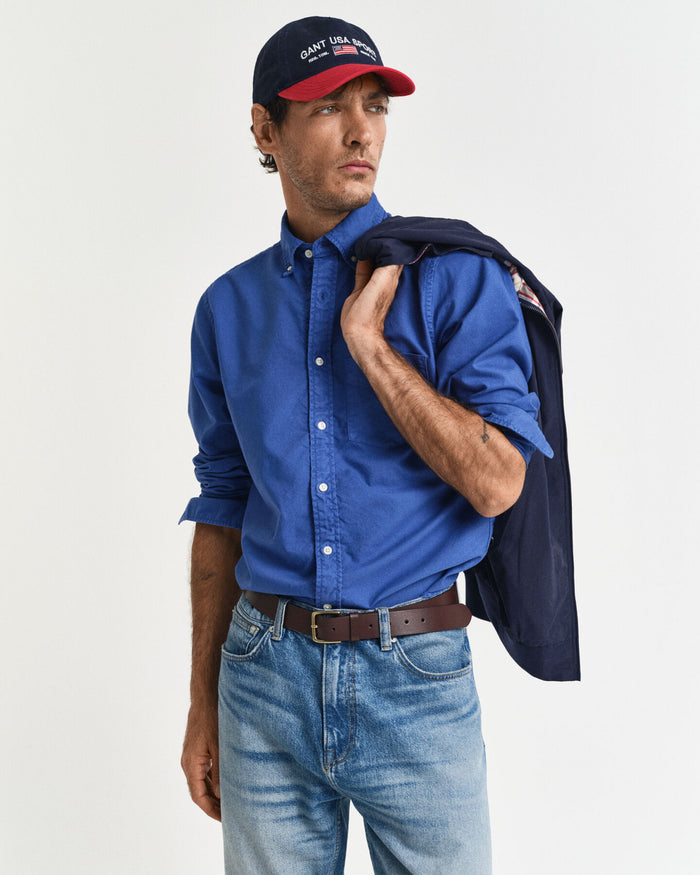 Garment-Dyed Archive Shirt in Blue