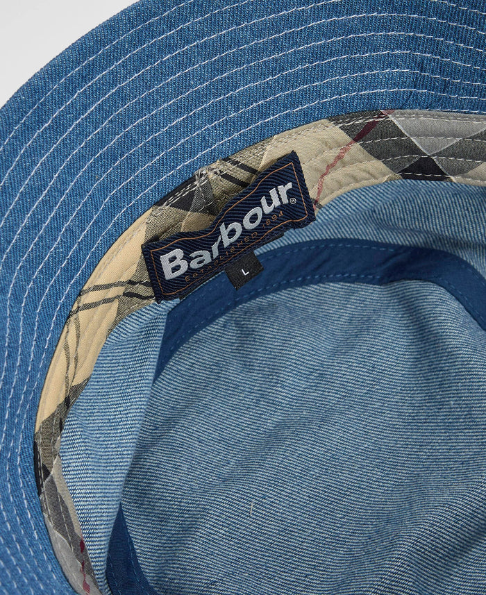 Grindle Bucket Hat in Denim