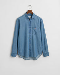 Indigo Shirt in Semi Light Blue