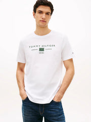 Jersey Logo Tee in White